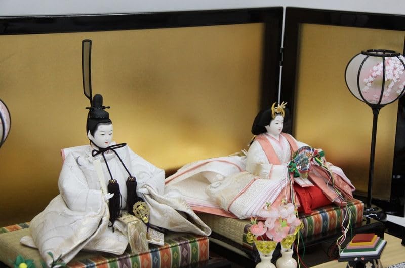 ■瑠璃雛　雛人形　るりびな　奈良ガラス工房　金箔　立雛　おひなさま　値段交渉可能 □瑠璃雛 雛人形 るりびな 奈良ガラス工房 金箔 立雛 おひなさま お雛様