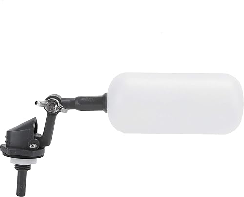 Fydun Mini válvula de flotador de plástico interruptor automático de control de agua Cock G14 pulgadas DN8 para hombres y mujeres (codo de válvula