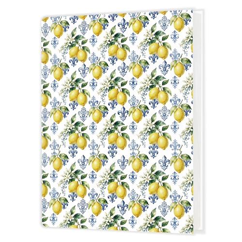 Cabana Bro Italian Lemon Photo Album Holds 36 4x6 Photos Vintage Amalfi Coast Mediterranean Lemon Small Photo Album Memory Keepsake Gift for Family Anniversary Travel Vacation