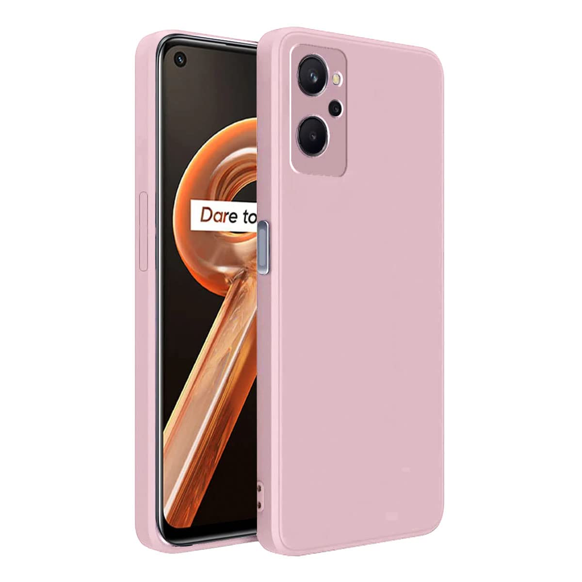 LIRAMARK Silicone Soft Back Cover Case for Realme 9i 4G (Silicone Pink) (B0BZ8CCH33) Amazon Price History, Amazon Price Tracker