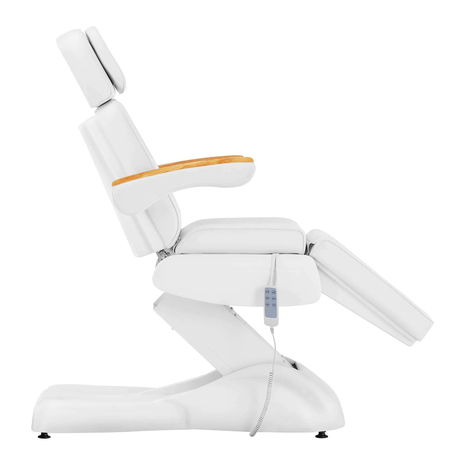 Physa Camilla de Estética Cama para Masaje RHO White (Estructura: Metal con Revestimiento de Polvo, Espesor del Acolchado: 95 mm, Color: Blanco)