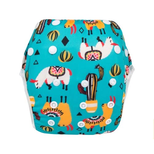 Image of Alvababy-Reusable Swim Diaper - Baa Baa