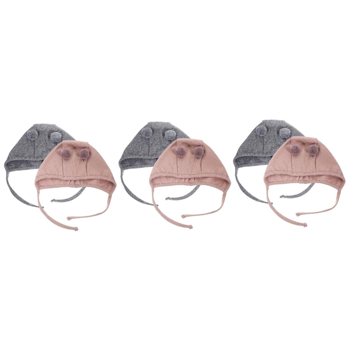 ibasenice Sombrero De Sombrero Ultravioleta para Bebé Pequeño Gorro De Gorras Gorro para Recien Nacido con Cuerda Gorros Infantiles con Cuerda Algodón