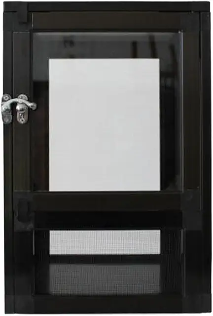 Terrario para Reptiles Dualoai: Resistente con Puerta Frontal y Ventilación 360°