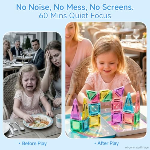 Image of Magnetic Tiles for Kids 60 Mins Quiet Play at Church Restaurant