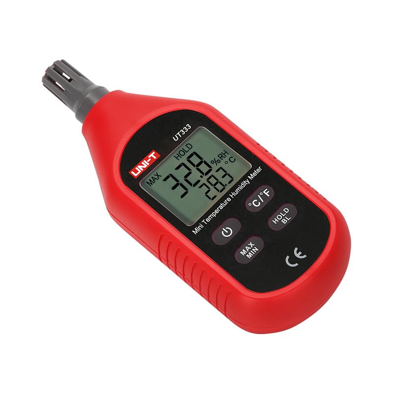 Mini temperature humidity meter LCD digital gauge tester UNI-T UT333 air
