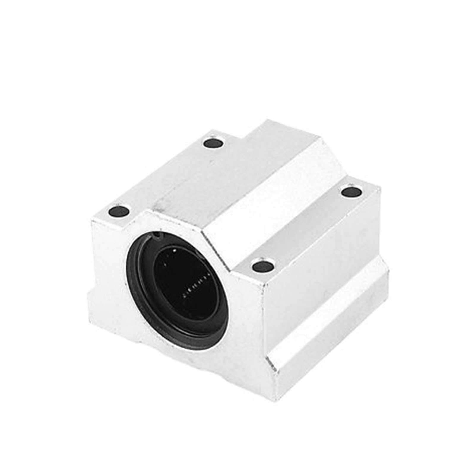 Cursore con Cuscinetto a Sfere lineare flangiato 1 pz SC25UU 26mm Diametro Interno con Cuscinetto a Sfere lineare Tono Nastro
