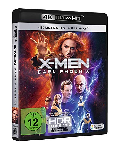 X-Men: Dark Phoenix – 4K Blu-ray (UHD + Blu-ray Disc)