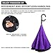 Reverse Inverted Inside Out Umbrella - Upside Down UV Sun Protection Windproof Brella That Open Better Than Most Umbrellas, Reversible Folding Double Layer, Suitable for Golf, Car, Women and Men