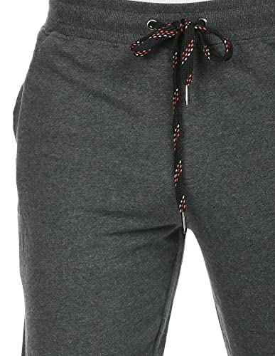 Image of U.S. Polo ASSN. Men's I675 Comfort Fit Mid Rise Solid Lounge Joggers