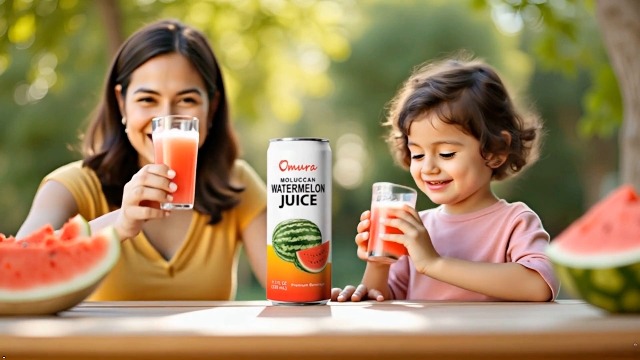 Amazon.com: Omura Pack of 12 Watermelon Juice Drink, Refreshing