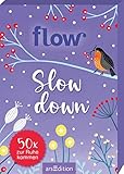  Slow down im Winter. 50 x zur Ruhe kommen: Flow-Kartenbox
