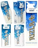 Rizla Infusion Minzgeschmack. Rizla Poshliquid Infusions-Karten, frische Minze, Box mit 25 Packungen