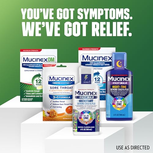 Mucinex Fast-Max DM Max Cough & Chest Congestion Medicine, 6 FL OZ - image 5