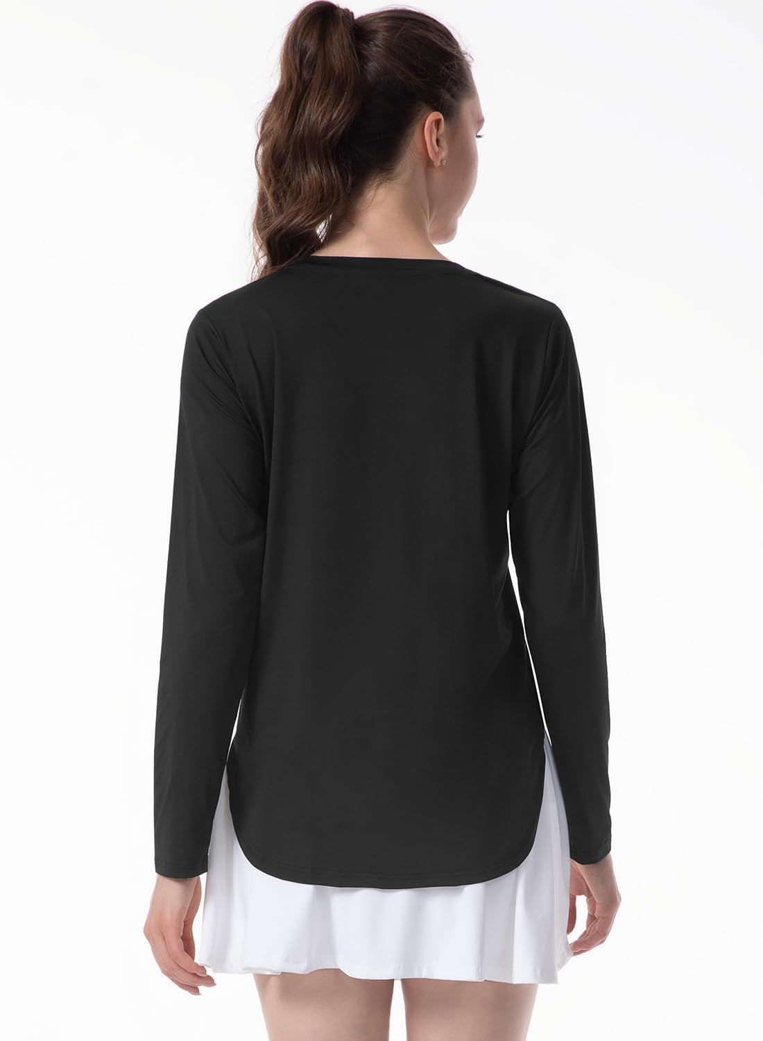 Star Vibe Women's Quick-Dry UPF 50+ Long Sleeve Workout Tops Lightweight Athletic Shirts Gym Hiking Outdoor 3 Pack - Image 5