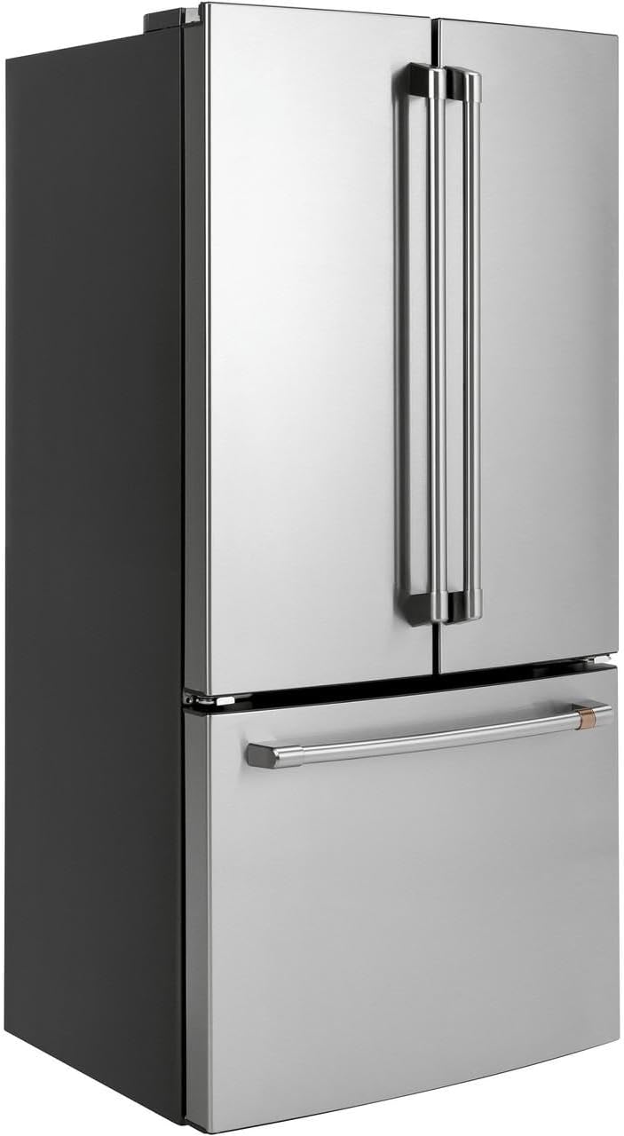 Cafe CWE19SP2NS1 18.6 cu. ft. French Door Refrigerator in Stainless Steel, Counter Depth and ENERGY STAR