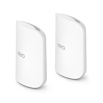 Amazon eero Max 7 mesh wifi system (newest model) - Supports internet plans up to 10 Gbps, Coverage up to 7,500 sq. ft., Connect 750+ devices, 3-pack