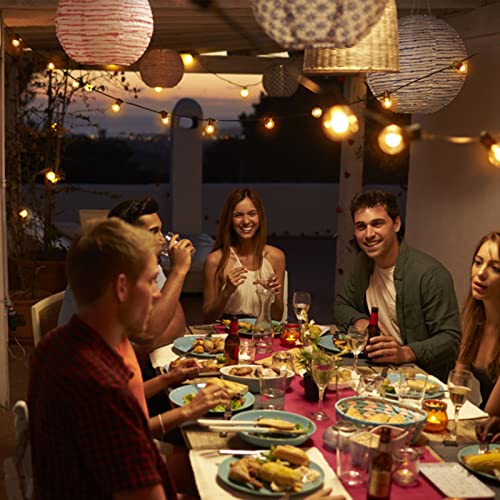 Zuske Led Outdoor String Lights, 100Ft Led Globe Patio Lights And Commercial Grade Weatherproof Strand String, Hanging String Lighting For Cafe Bistro Backyard Garden(2X50Ft) #TOP2