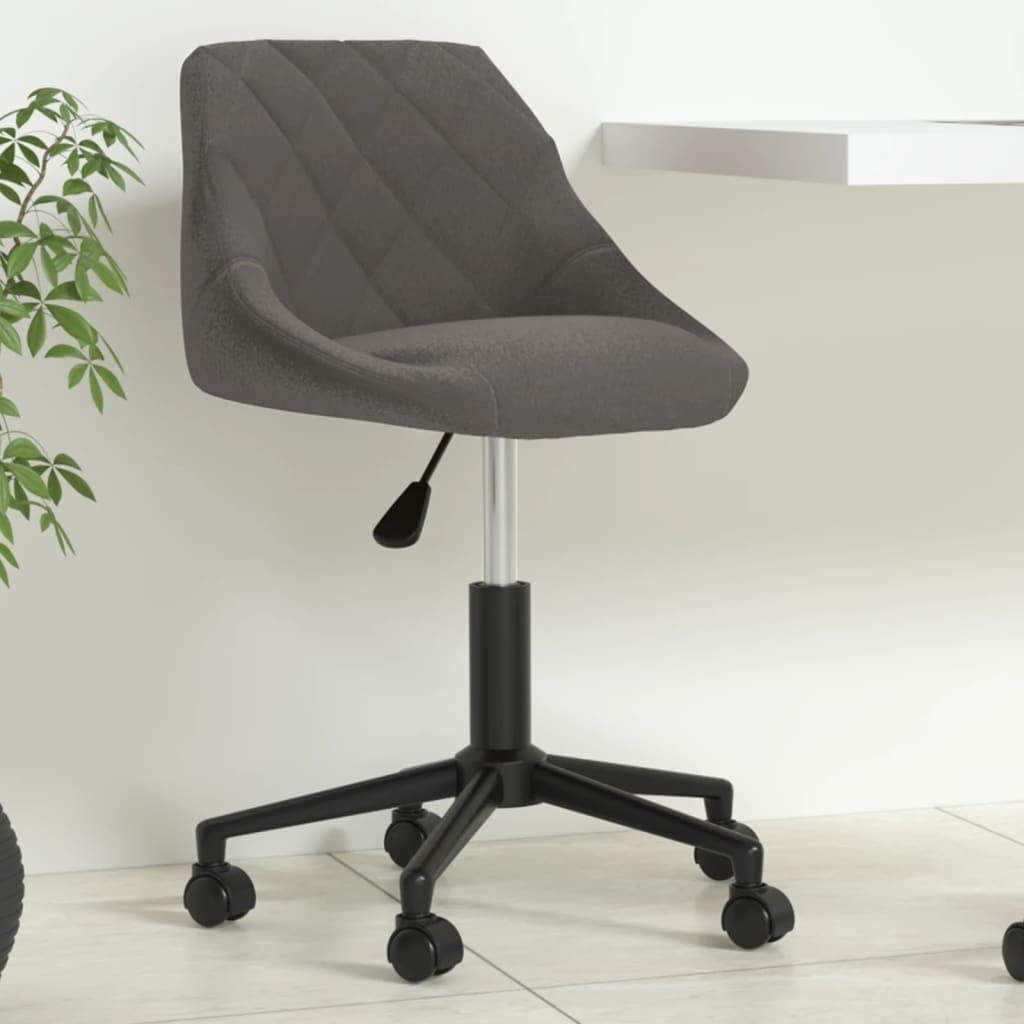 Sedia da ufficio girevole con rivestimento in velluto, regolabile in altezza, girevole a 360°, con ruote, ergonomica, per casa e ufficio, con schienale, braccioli e poggiatesta