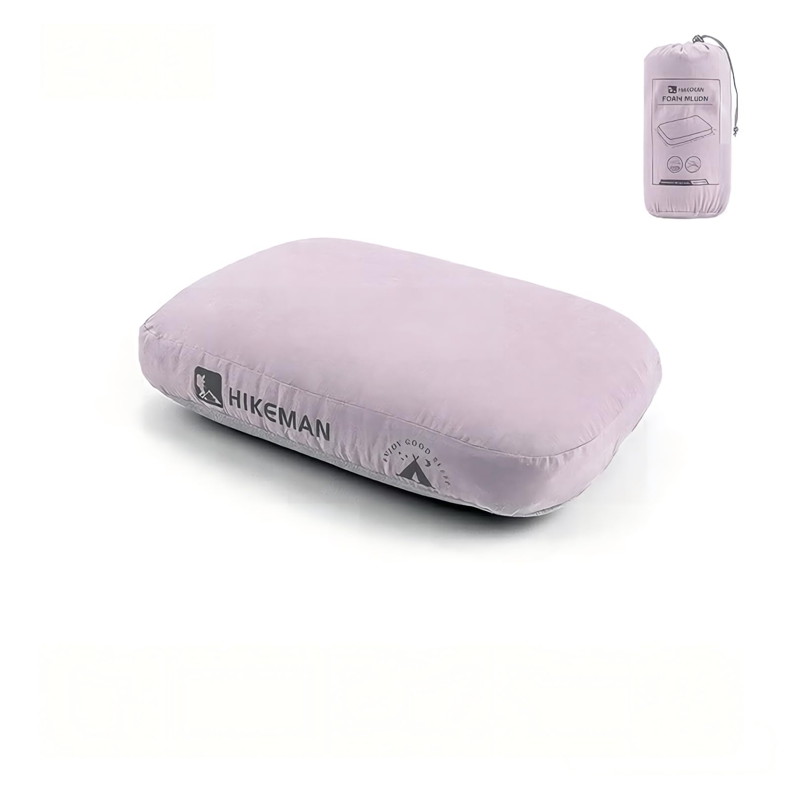 Cuscino da campeggio Cuscino da viaggio Memory Foam,viola