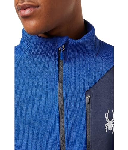 Image of Spyder Men's Bandit Hybrid Full Zip Mid Layer Jacket