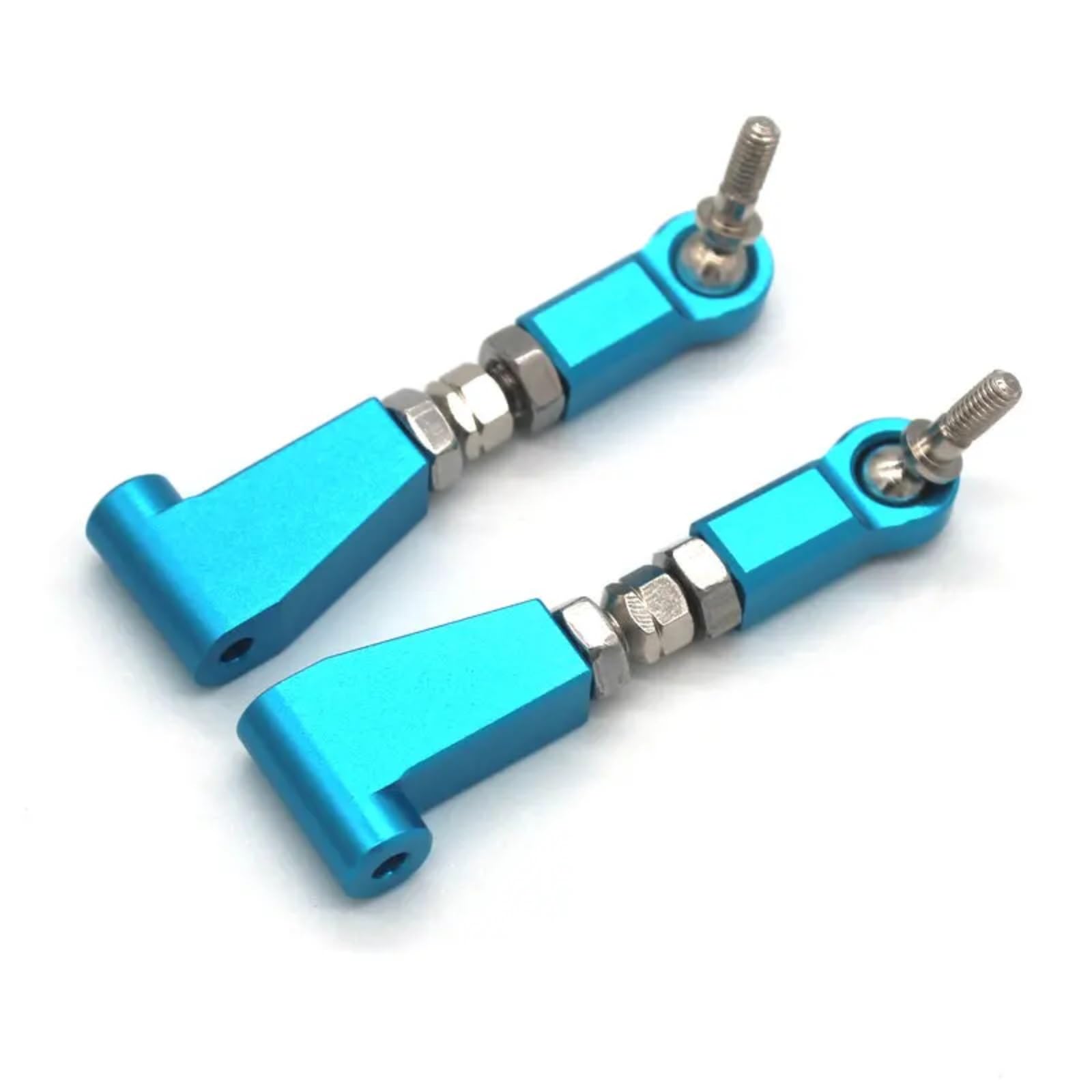 RC Jouets Parts For HNR H9802 For Dodge H9803 For Horse E30 1/10 Version RC 4WD Metal Accessories Front Upper For Swing Arm Parts(Blue)