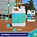 Eco-Friendly Silicone Premium Wood Waterproofing Sealer – 16Oz Concentrate, Makes 1 Gallon, Waterproof, VOC-Free for Deck, Fences & Furniture