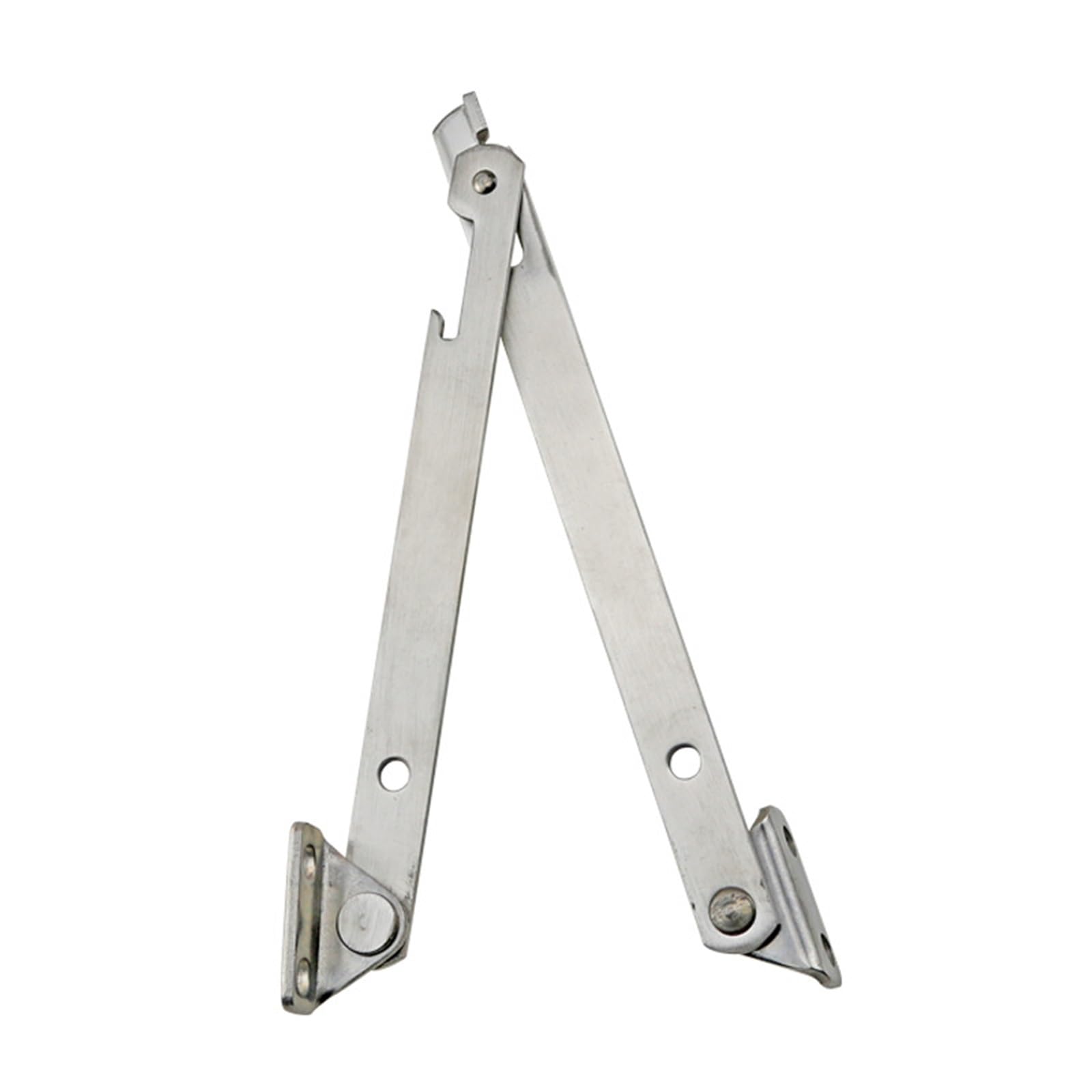 FQJYXWEWL The Door Rod Electrical Cabinets with Retractable Folding Hinges and Limit Devices 1Pcs(Brushed-R)
