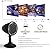 2pcs Snowfall LED Light Projector,FLEVO Outdoor Snowflake Lights Projector,Christmas LED Projector Lights, Landscape Decorative Lighting for Holiday Garden Party Decoration