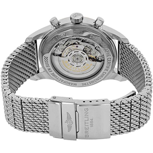 Breitling Men's UB015212-BC74 Transocean Analog Display Swiss Automatic Black Watch4