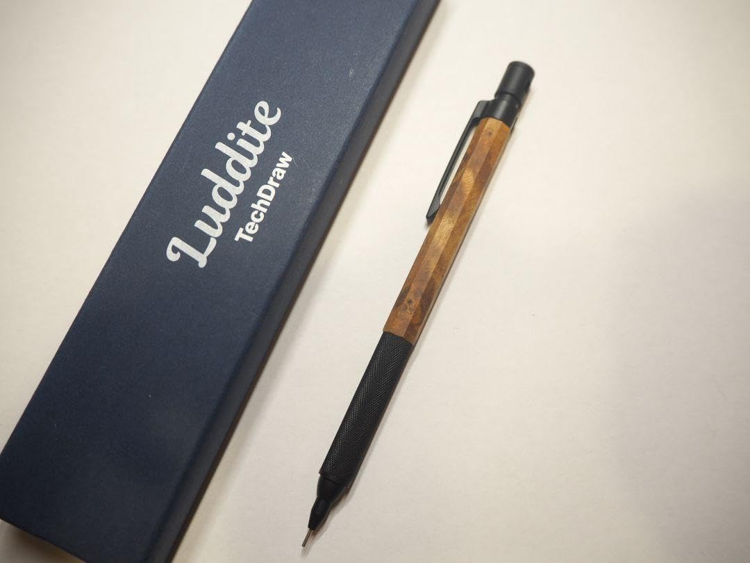 Luddite TechDraw 栃シャープペンシル本体 文房具・オフィス用品