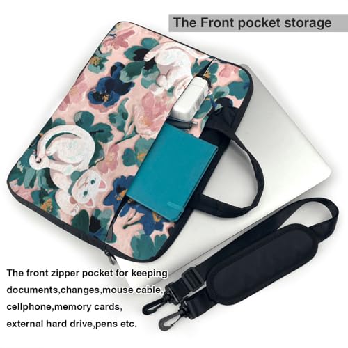 Bolsa para laptop impermeable 15.6 pulgadas con asas y correa miniatura 5
