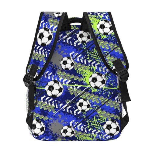 Soccer Ball Backpack Lightweight Travel Casual Bags Large Capacity Travel Daypack Bag4