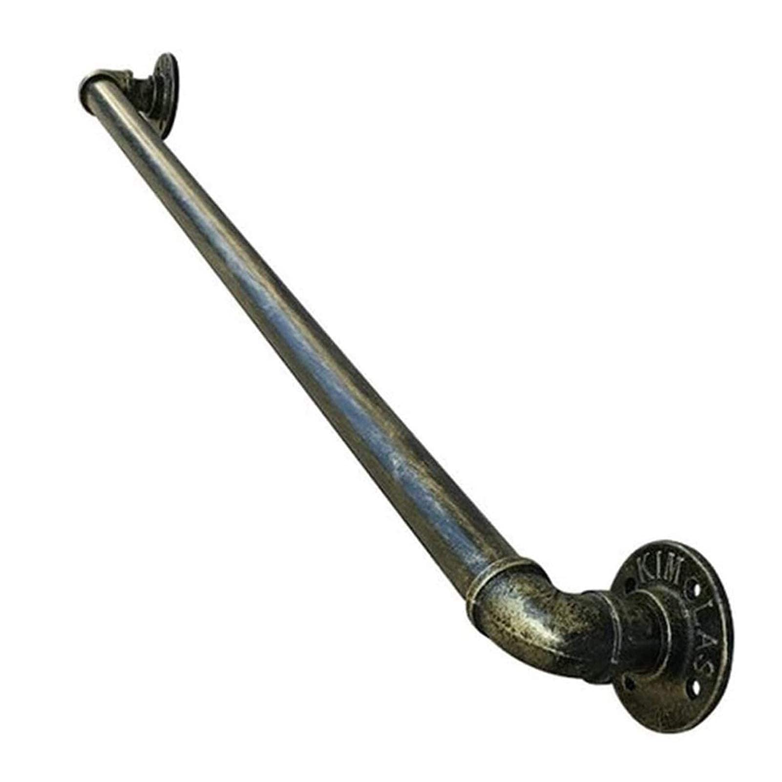 Barra de agarre para exteriores MObyat con kit de soporte para riel de escalera de pared