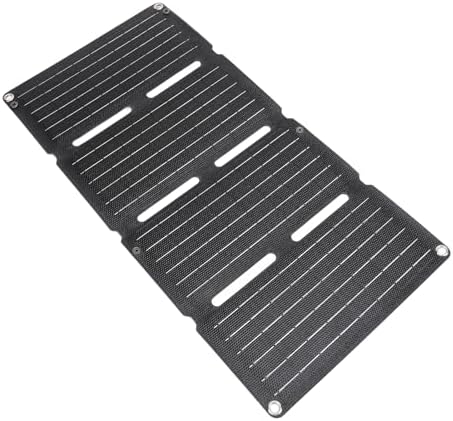 Panel Solar Plegable 80W Monocristalino Portable 12V 5V Rápido QC...