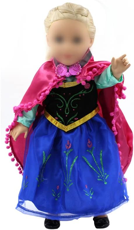 LLC427 3 Sets Doll Clothes Skirts ,Dresses for 16 to 18 Inch Dolls Doll Clothes Doll Accessories