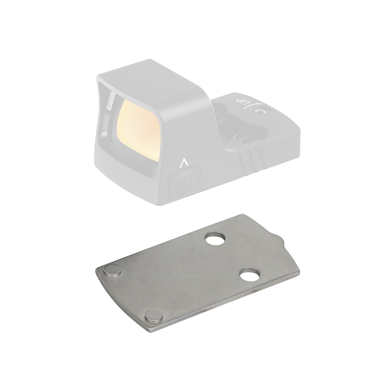 Plaque d'adaptation Holosun 407K 507K pour session de tir sur Hellcat