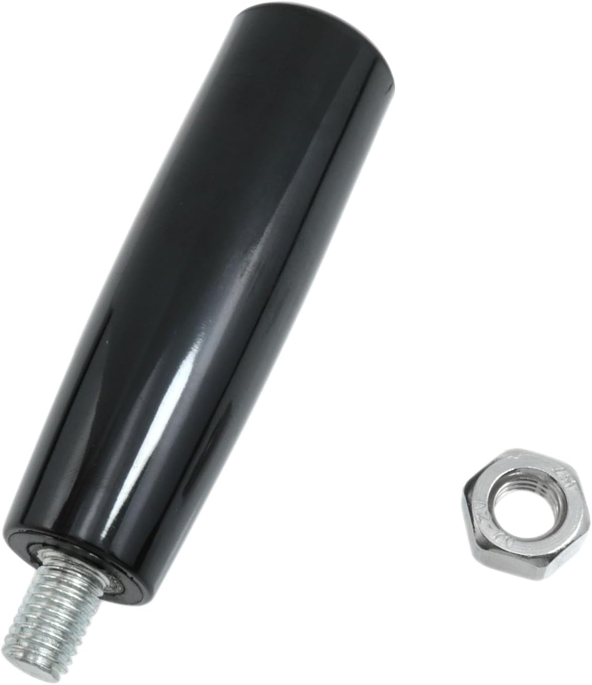 2Pcs M10 Thread Black Revolving Handle for Lathe