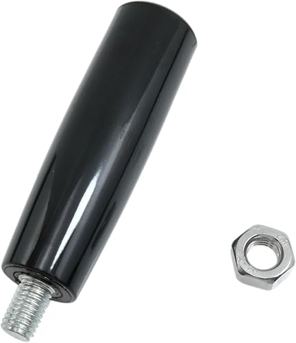 Miniatura 3 de Negro M10 Rosca Mango Empuñaduras Torno Mango Manivela Rueda de Mano con Tuercas Giratorias Manijas de Máquina para Fresadoras, Tornos, Amoladoras