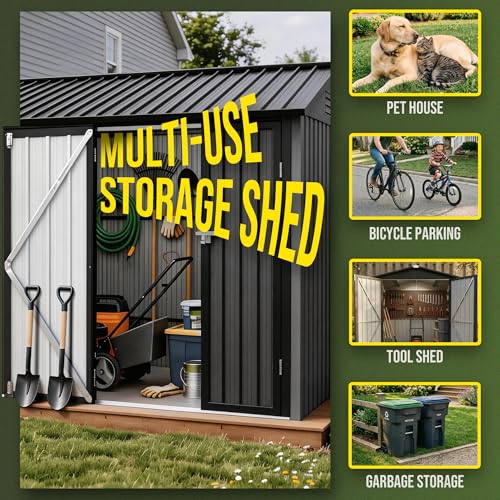 Backyard Storage Shed 8x10