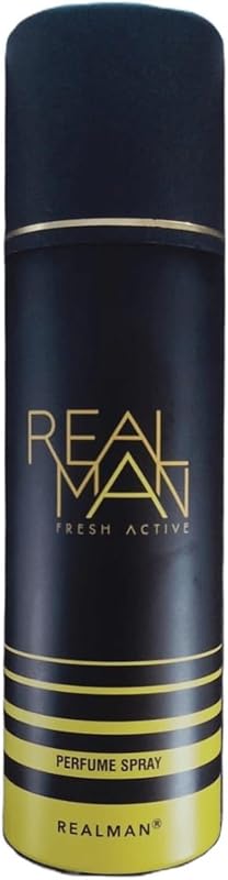 Real Man Body Spray for Men Fresh Active 150ml