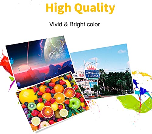 Jetsir Compatible Ink Cartridges Replacement For Canon 270 271 Xl 6 Color High Yield (Pgbk/Black/Cyan/Magenta/Yellow/Gray), Worked With Canon Pixma Mg7720 Ts9020 Ts8020 Printer #TOP4