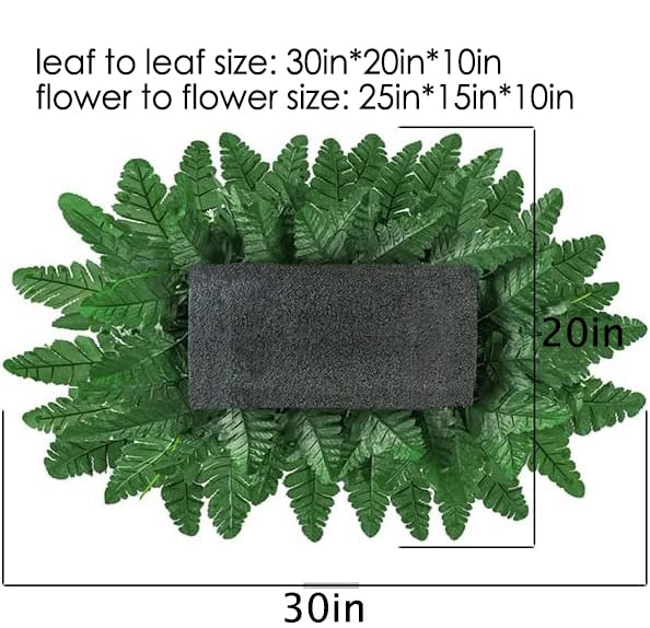 Large Artificial Roses Cemetery Flowers - Realistic - Outdoor Grave Decorations - Non-Bleed Colors - Saddle for Headstone,Outdoor Tombstone Memorial Decorations, Easy Fit (Red) image 4