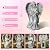 Vcdsoy Solar Garden Outdoor Angel Book Statues,Book Lovers for Balcony Patio Lawn Table Yard Ornaments, Solar Resin Fairy Waterproof LED Lights,Birthday Gifts for Women Mom Grandma