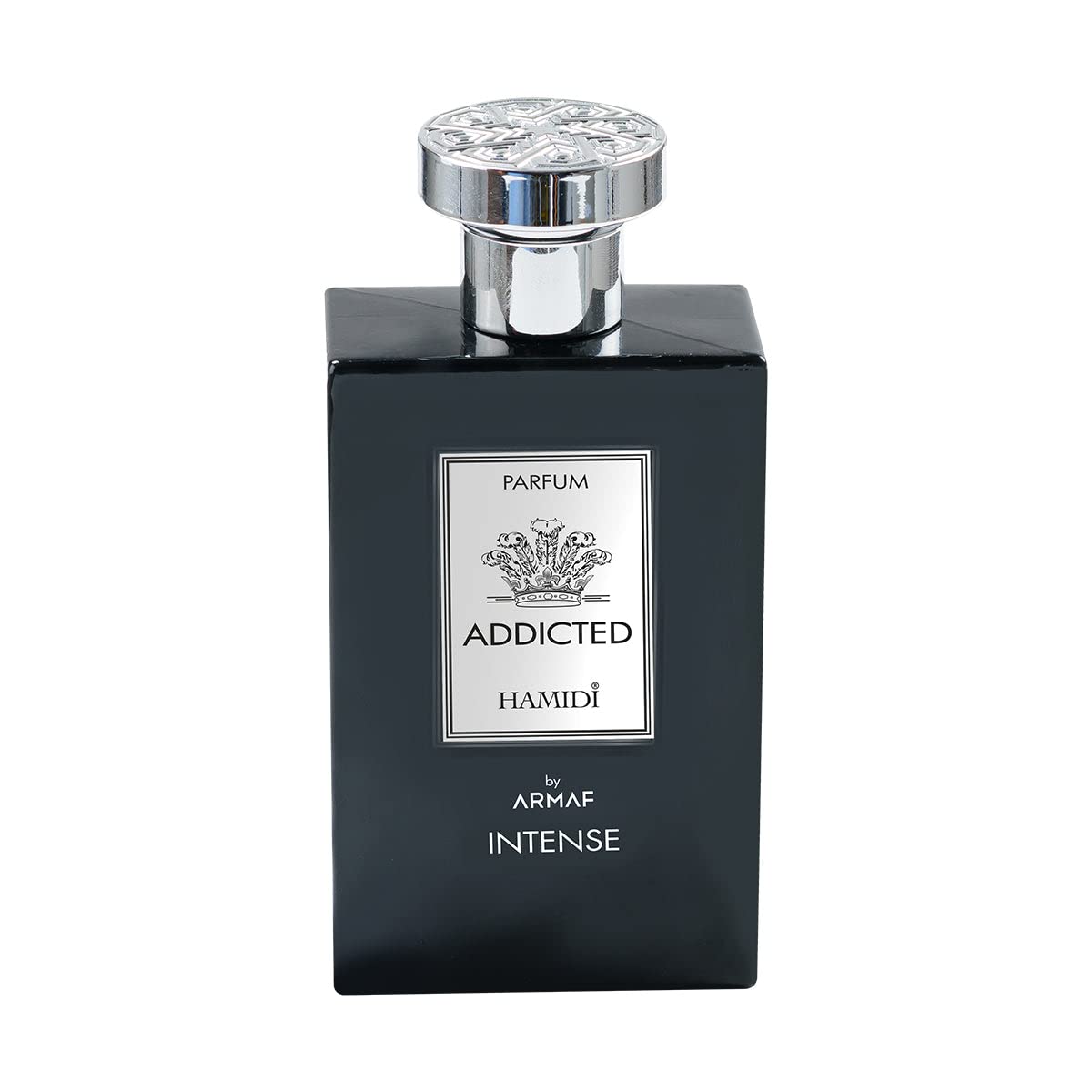 HAMIDI by ARMAF Non Alcohol Addicted Intense Parfum 120ml 4 FL.OZ, Black, Long lasting Fragrance, Perfume for men, For Him