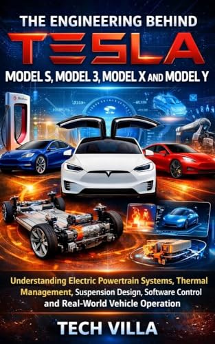 The Engineering Behind Tesla Model S, Model 3, Model X and Model Y: Understanding Electric Powertrain Systems, Thermal Management, Suspension Design, ... ... Vehicle Operation (TESLA PRODUCTS Book 2)