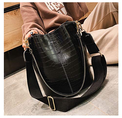 Image of Women Hobo Shoulder Bag, Crocodile Pattern Handbags Large Capacity Crossbody Bag