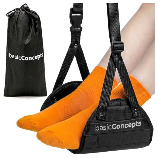 Airplane Foot HammockPerfect Airplane Footrest to Relax Your Feet