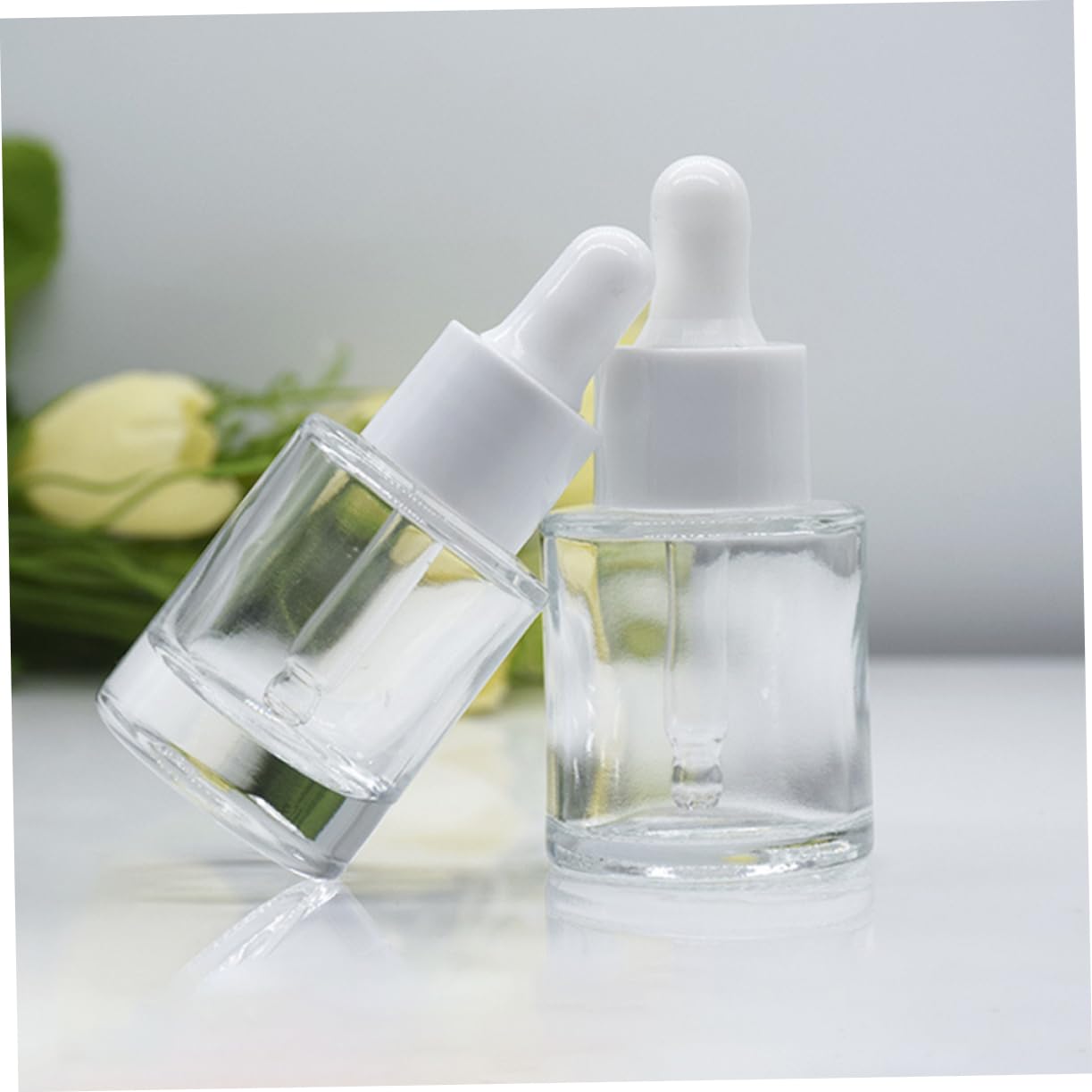 CALLARON 20pezzi Flacone Contagocce in Vetro Bottiglia Contagocce Per Oli Essenziali Profumi Per Viaggi e Aromaterapia