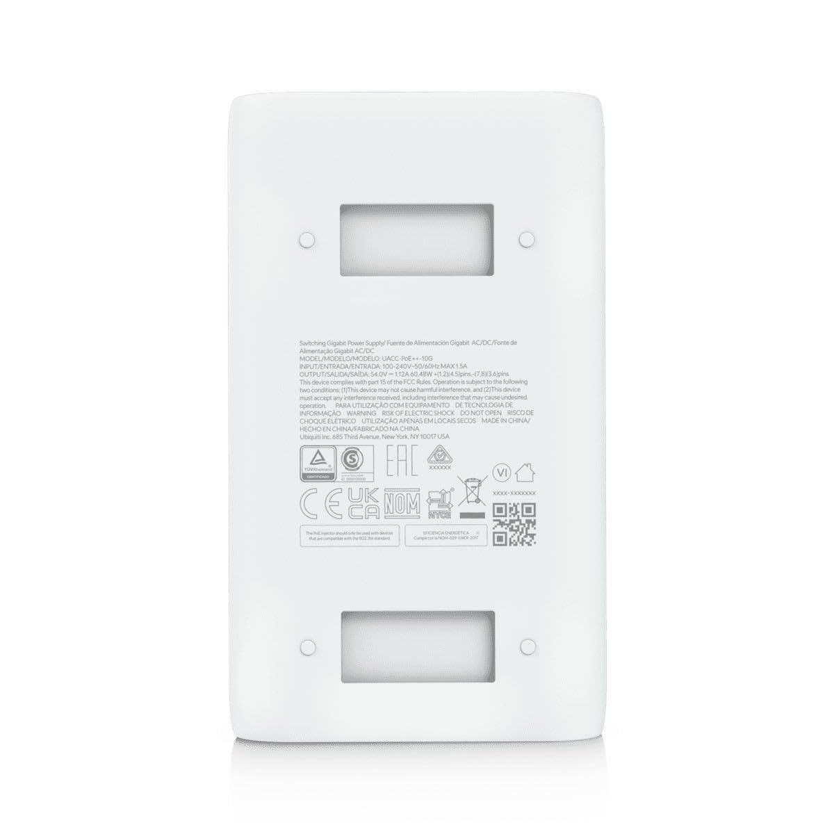 Ubiquiti Networks Adaptateur PoE++ 10 GbE 60 W